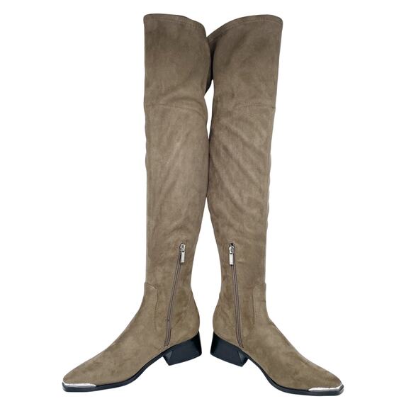 Marc Fisher LTD. Women's Yuna Block Heel Boots Suede Brown Size 6 M - Picture 6 of 12